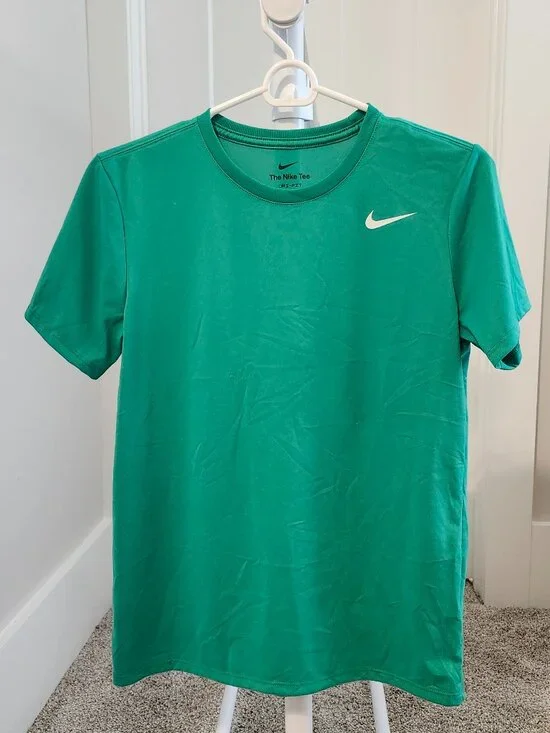 Nike Dri‑Fit Short Sleeve Tee – Women’s Small – Green – New Without Tags - Picture 1 of 6